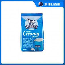 【澳洲直邮包邮】Devondale 德运 全脂成人奶粉 1公斤/袋 （3岁+适用）